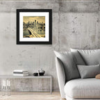Warsaw Bird's-eye View Wall Art