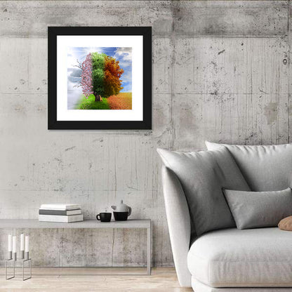 Four Season Tree Wall Art