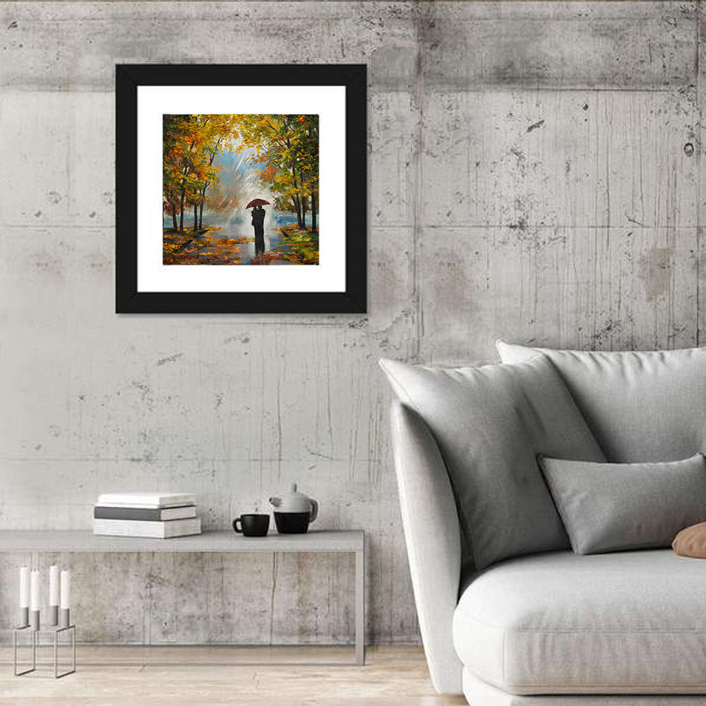 Couple In The Forest Wall Art