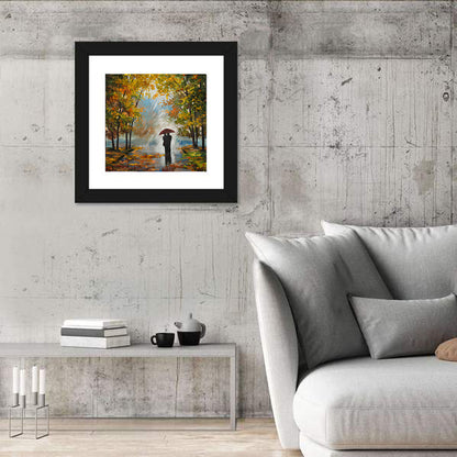Couple In The Forest Wall Art