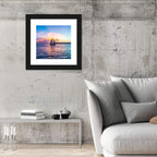 Key West Sailboat at Sunset Wall Art