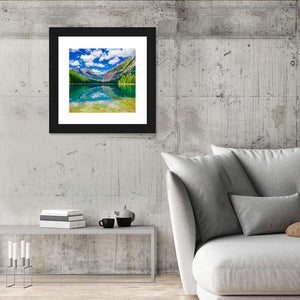 Avalanche Lake In Glacier National Park Montana Wall Art