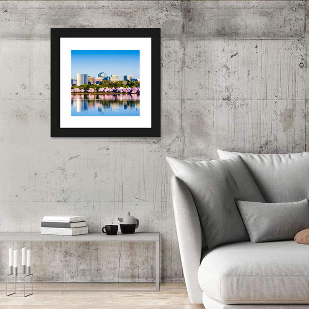 Tidal Basin Washington D.c. Cherry Blossoms Wall Art