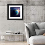 Asia and Australia from Space Wall Art