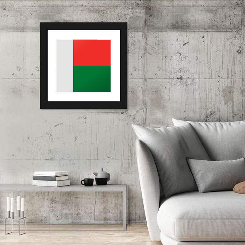 Flag Of Madagascar Wall Art