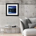 Moonlit Pine Lake Wall Art