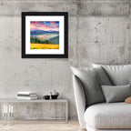 Sunrise Mist Over Mountain Meadow Wall Art
