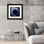 Black Hole Nebula in Deep Space Wall Art