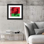 Waving Flag of Belarus Wall Art