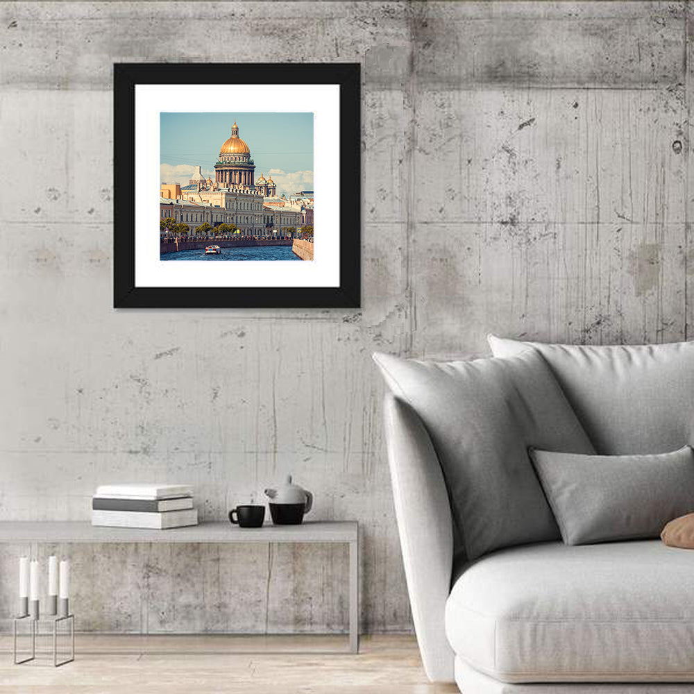 The Dome Of St Isaac's Cathedral Wall Art