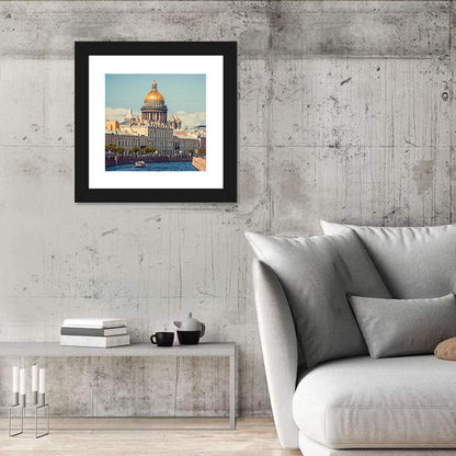 The Dome Of St Isaac's Cathedral Wall Art