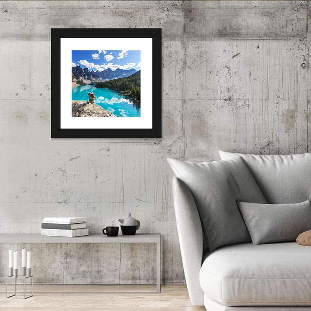 Moraine Lake Reflection Wall Art