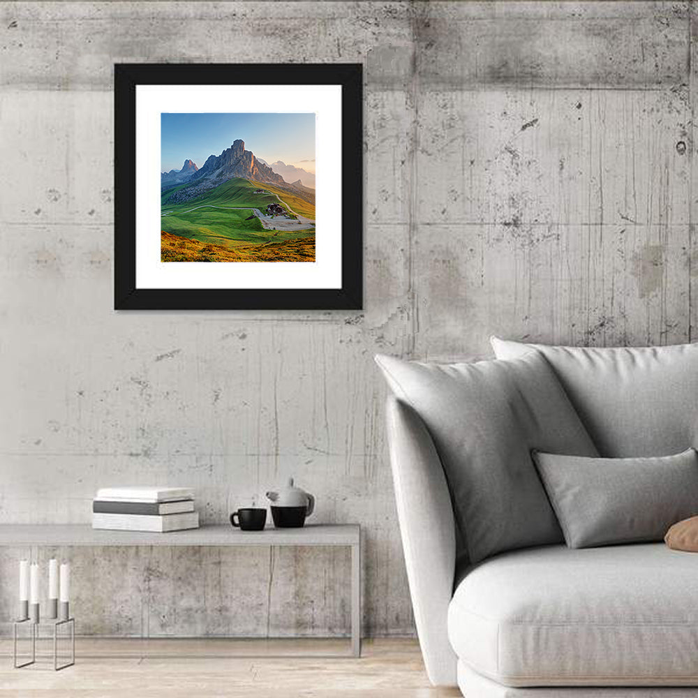 Passo Giau Dolomites Valley Wall Art