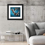 Condenser Microphone and Headphones Wall Art