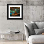 Dragon Caves Blue Lake, Majorca Wall Art