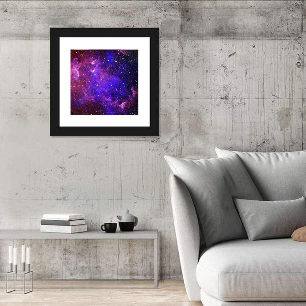 Galaxy Stars In Space Wall Art