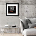 Distressed Motivational Quote Wall Art