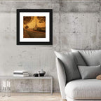 Paris Street Autumn Dusk Wall Art