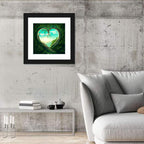 Two Trees Forming a Heart Wall Art