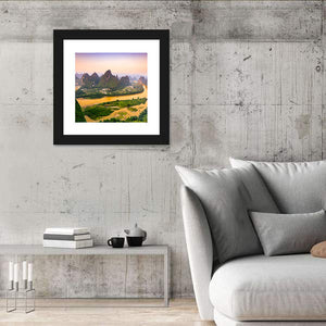 Karst Mountains Of Xingping China Wall Art