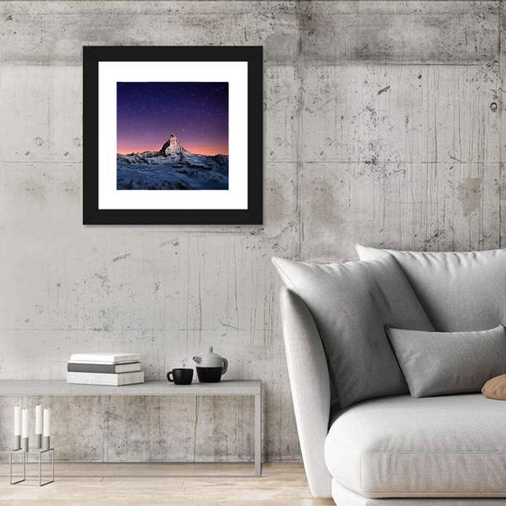 Matterhorn Nightscape Wall Art