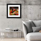 Rustic Organic Market Still Life Wall Art