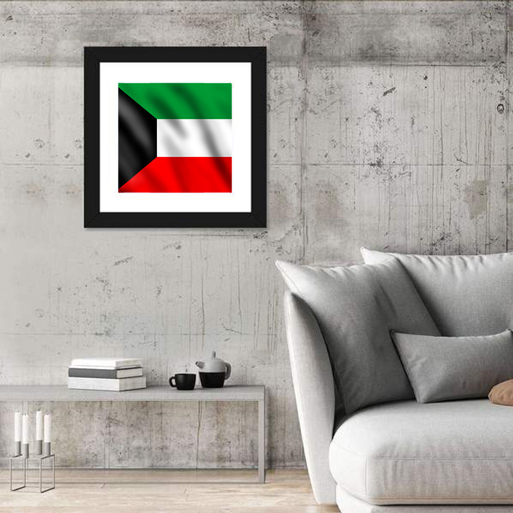 Flag of Kuwait Wall Art