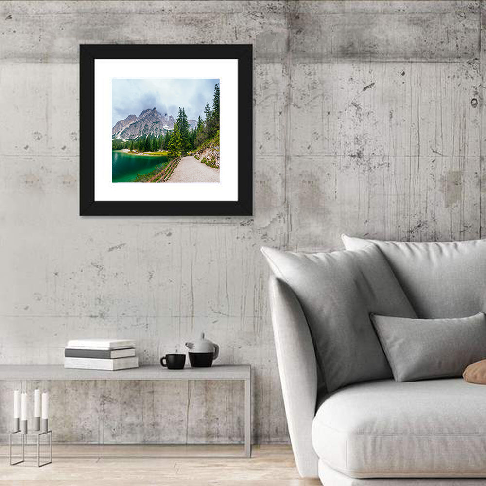 Lago Di Braies, Dolomites Wall Art