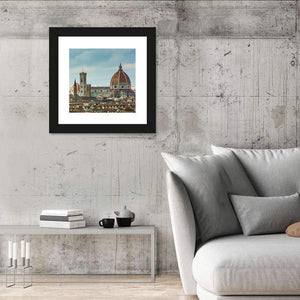 Florence Duomo & Tower Bell Wall Art