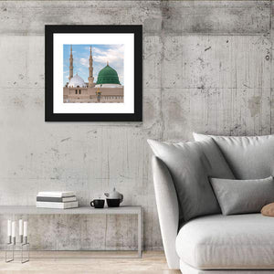 Prophet Mosque In Medina Wall Art