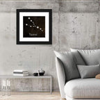 Taurus Constellation Chart Wall Art