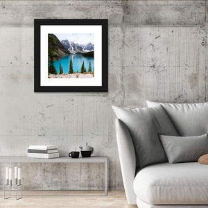 Moraine Lake In Canada Wall Art