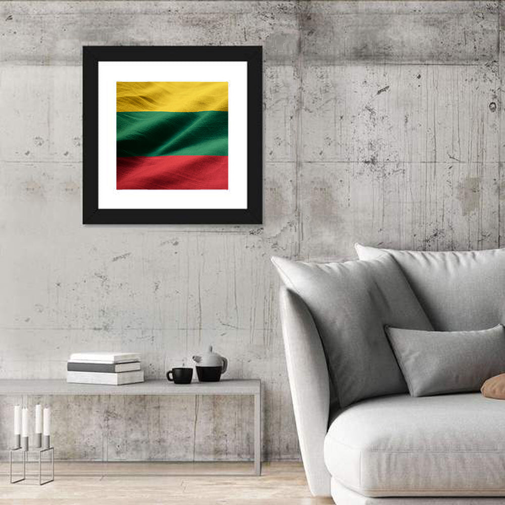 Flag Of Lithuania Wall Art