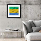 Gabon National Flag Wall Art