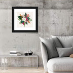 Tropical Bouquet with White Flower Wall Art