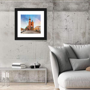 St Mary's Basilica In Krakow Wall Art