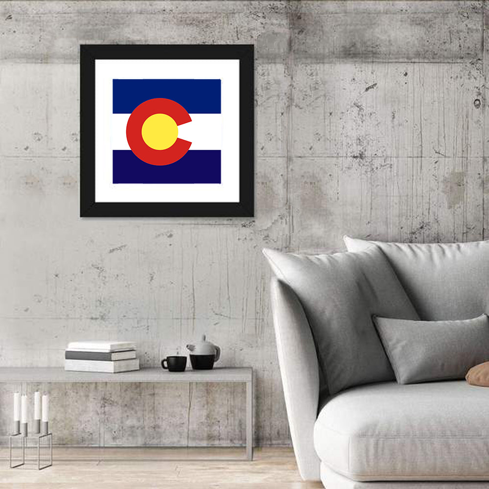Colorado State Flag Wall Art