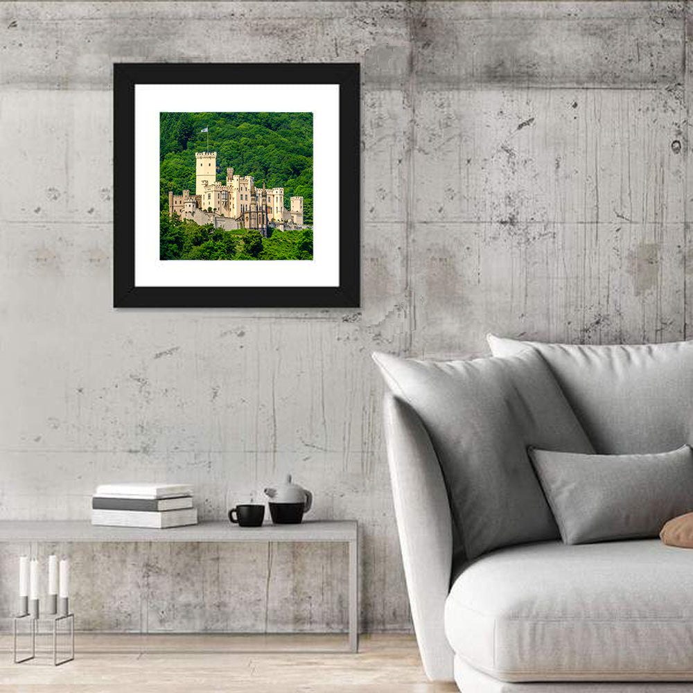 Stolzenfels Castle At Rhine Valley Wall Art