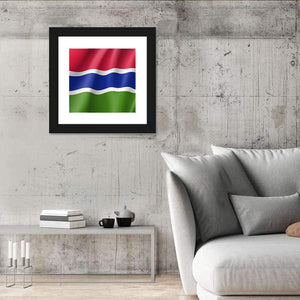 Flag Of Gambia Wall Art