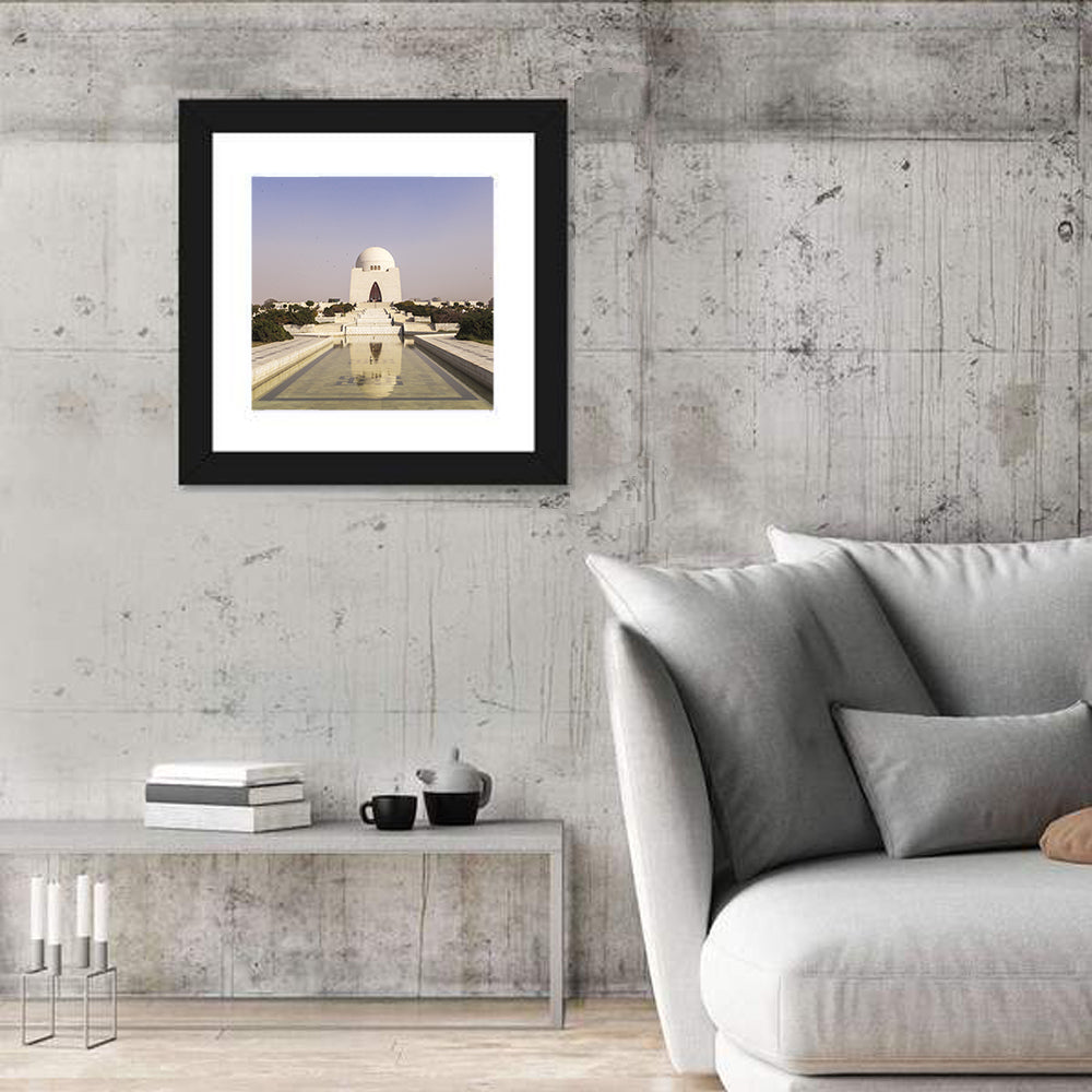 Mazar-e-quaid Mausoleum Reflecting Pool Wall Art