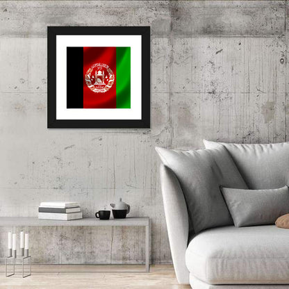 Flag Of Afghanistan Wall Art