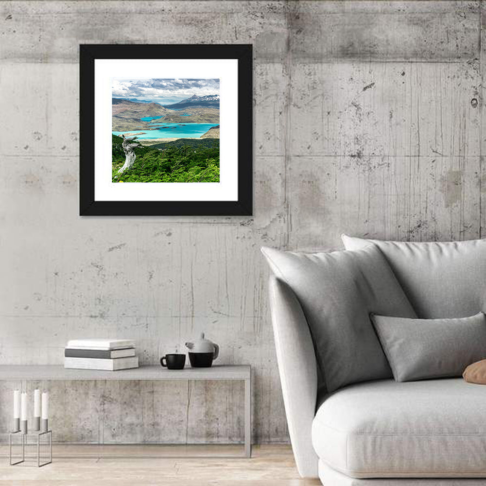 Hiking to Britanico Wall Art