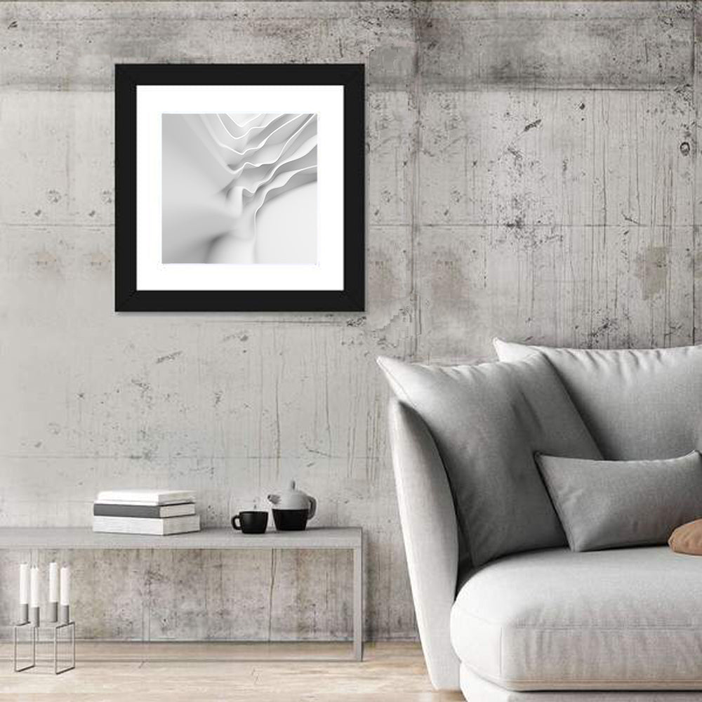 Architectural Wave Study Wall Art