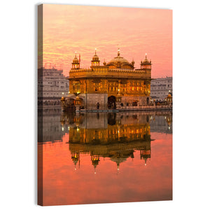 Golden Temple In Amritsar Wall Art