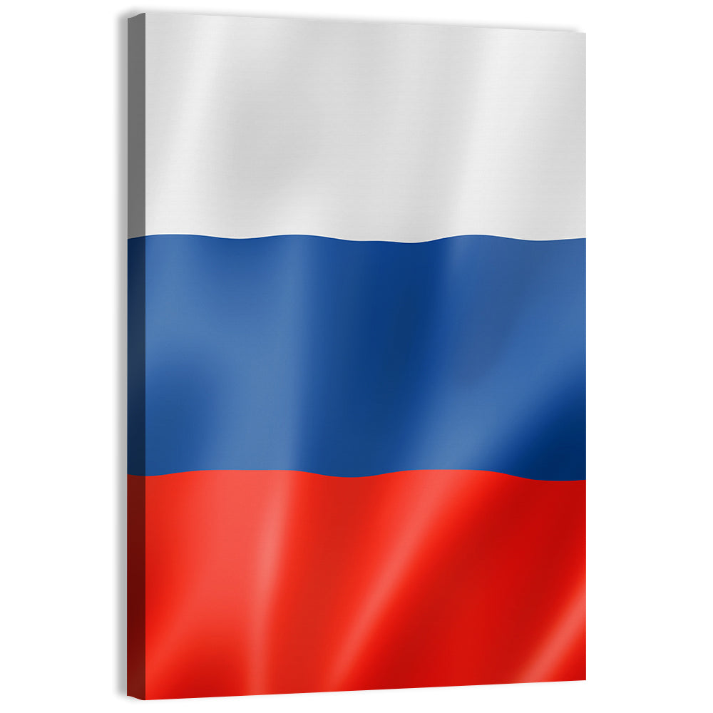 Flag Of Russia Wall Art