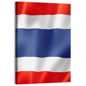 Flag Of Thailand Wall Art