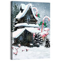 Snowbound Fairy Cottage Wall Art