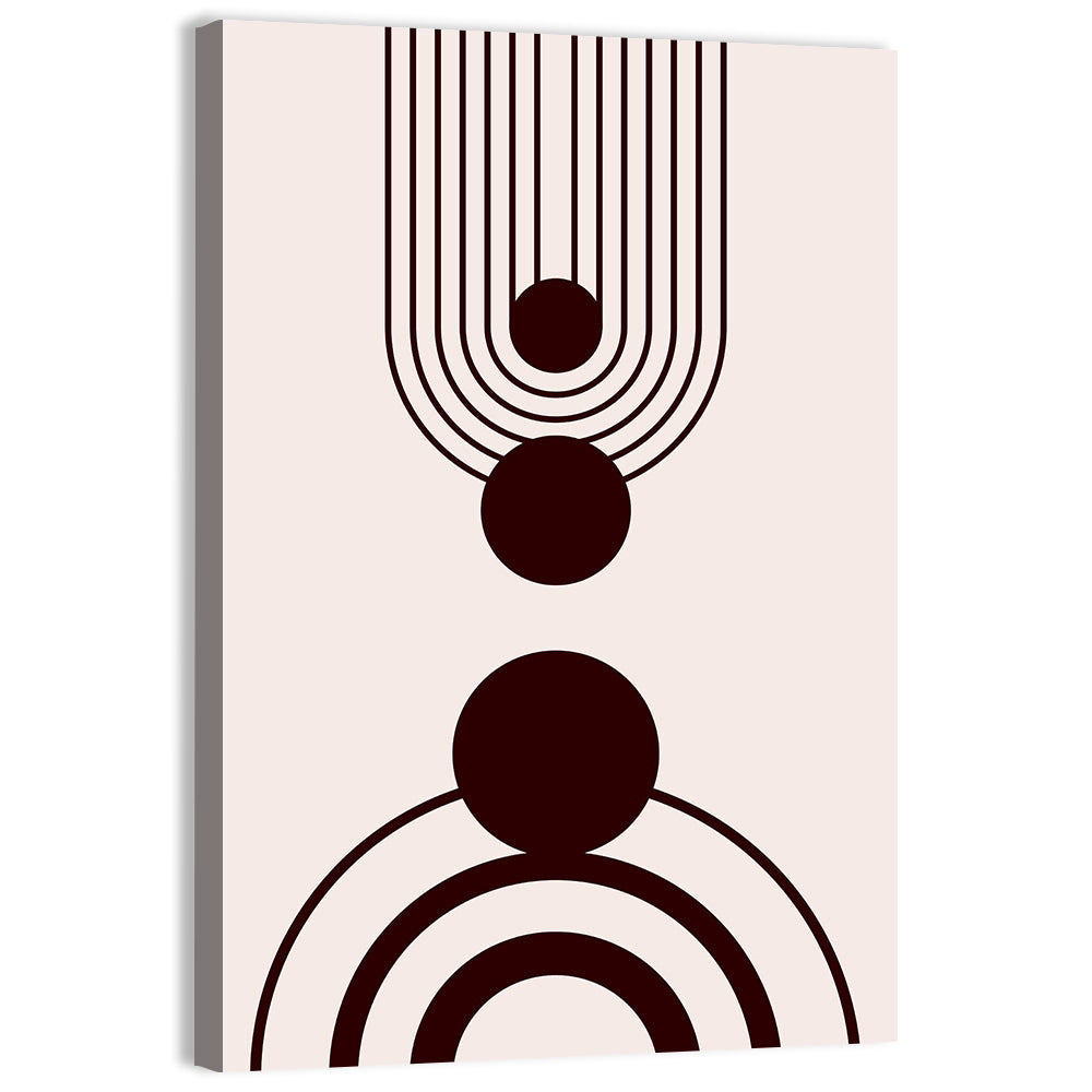 Concentric Boho Arches Wall Art