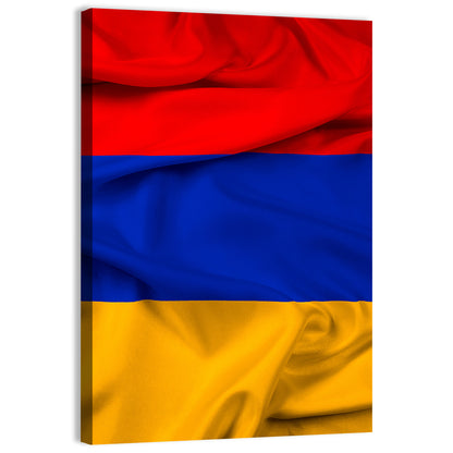 Waving Flag Of Armenia Wall Art