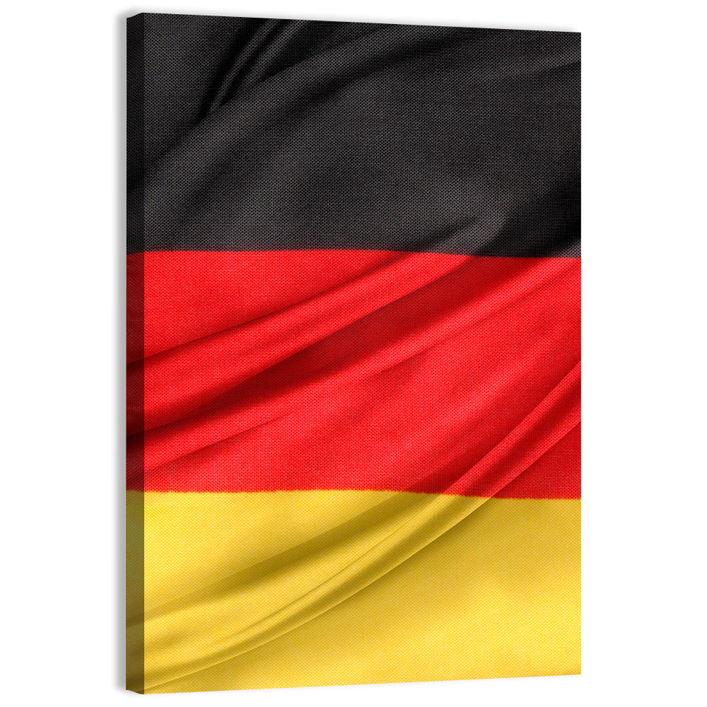 Draped German Flag Wall Art
